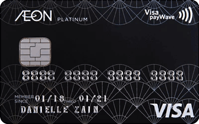 AEON Visa Platinum - Kad Kredit Premium Dengan Ciri Lengkap