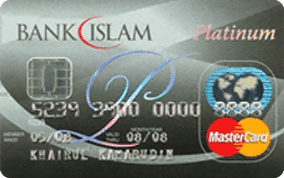 Kad Kredit Bank Islam Platinum MasterCard Card-i ...