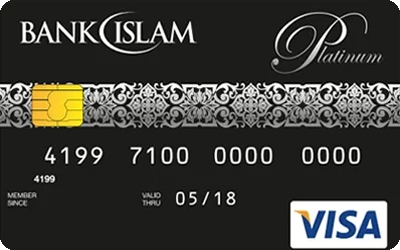 Bank Islam Platinum Visa Credit Card I Ganjaran Tanpa Had