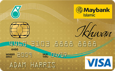 Kad Kredit Maybank Islamic Petronas Ikhwan Visa Gold Card I