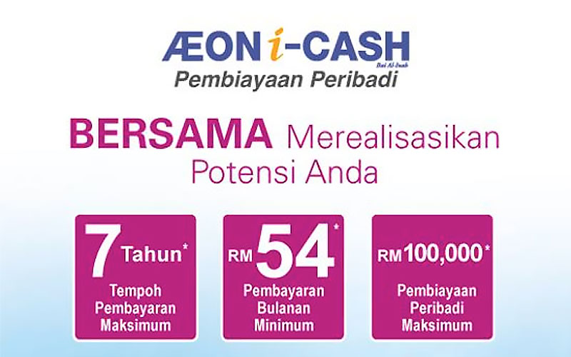 Pinjaman Peribadi AEON Credit - Gaji Bersih Serendah RM800